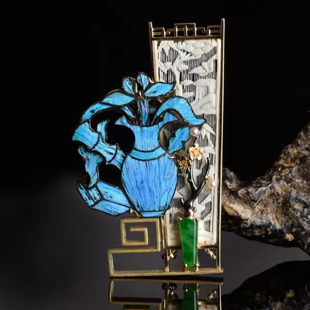 醉，是点翠那一抹蓝