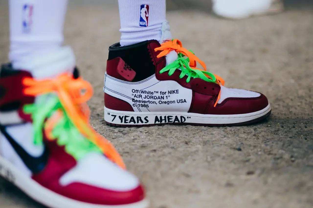 乔丹offwhite联名衣服市场价,乔丹联名offwhite胶囊系列