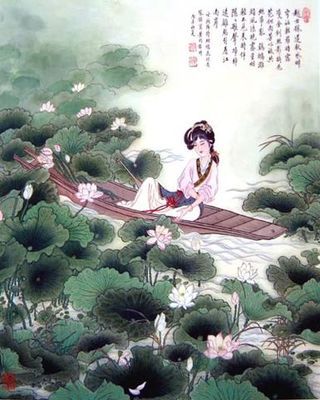 荷塘采莲的诗句,采莲诗句经典名句