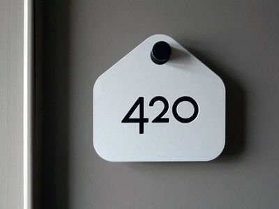 最美办公室牌子标识牌,创意办公室标牌设计