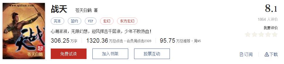 经典网络小说排行榜完本100篇,十大网络小说神作