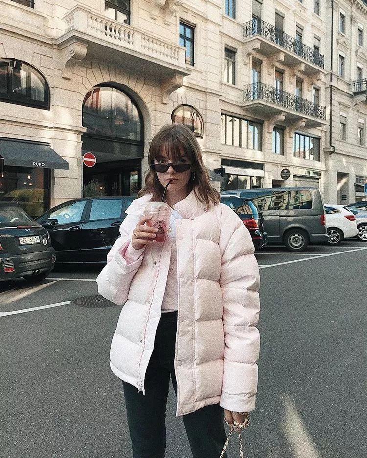 穿羽绒服如何不显胖,穿羽绒服减肥