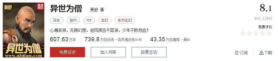 经典网络小说排行榜完本100篇,十大网络小说神作