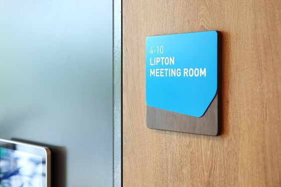 最美办公室牌子标识牌,创意办公室标牌设计