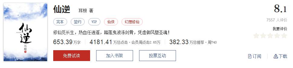 经典网络小说排行榜完本100篇,十大网络小说神作