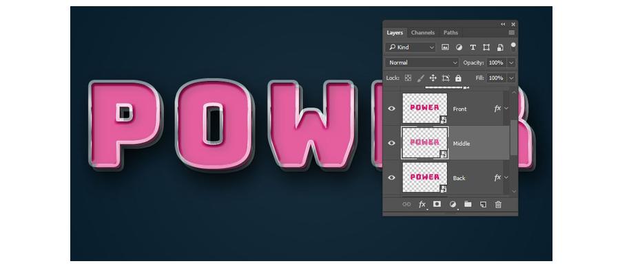 ps字体制作艺术字,ps字体制作立体阴影效果