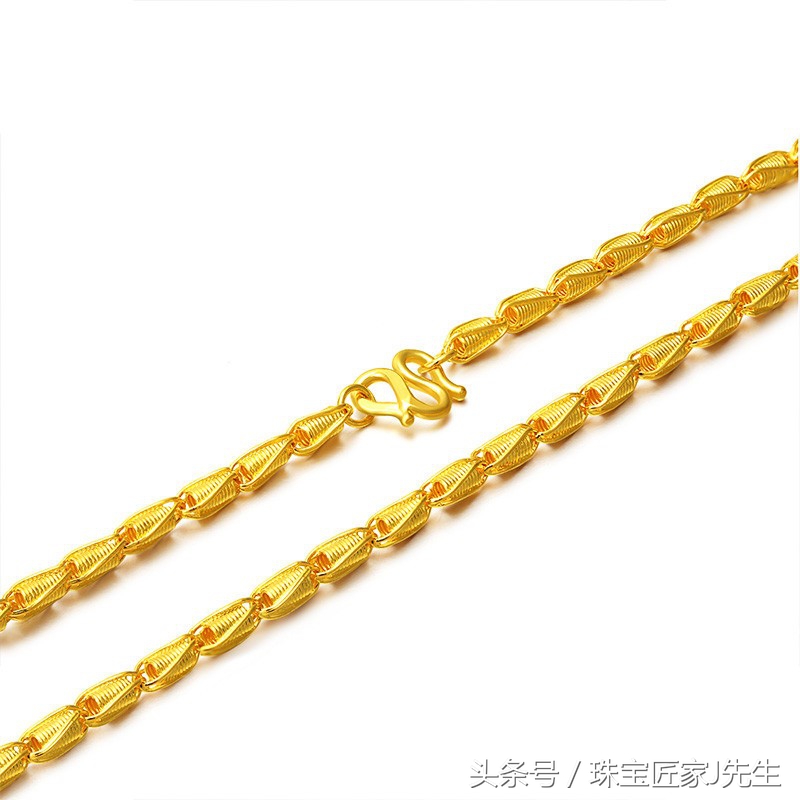 17款金项链图片,前十款项链