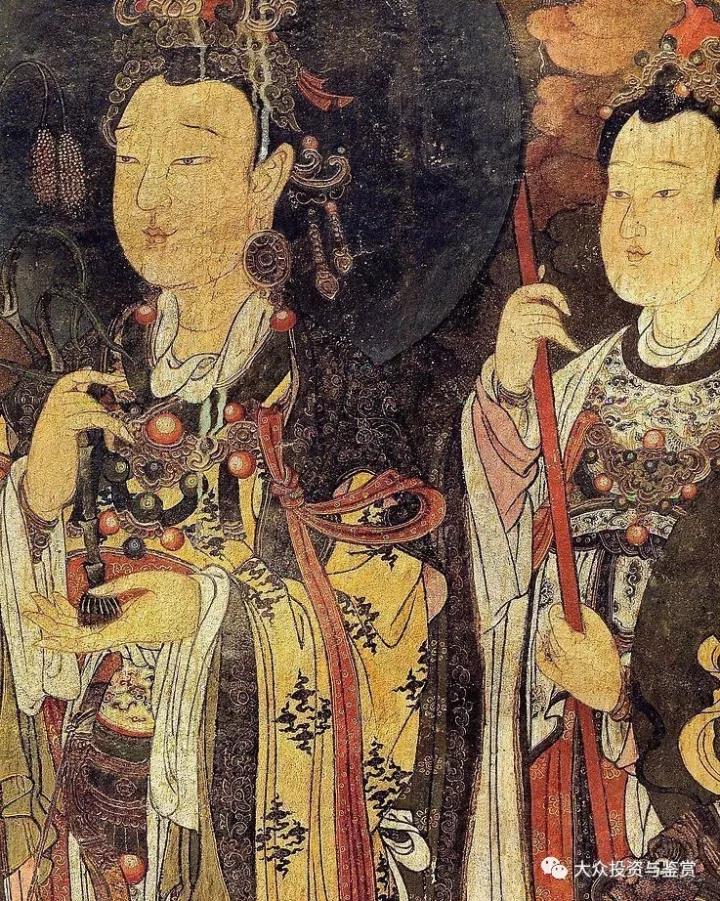 流传后世的精美画作,传统壁画艺术欣赏