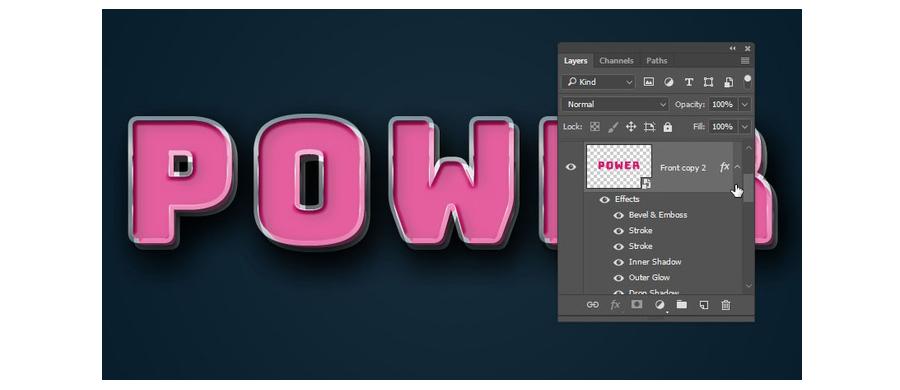 ps字体制作艺术字,ps字体制作立体阴影效果