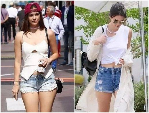 女生夏天穿搭简约干净,女生夏天舒适好看的外出穿搭