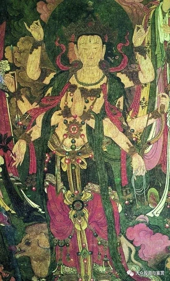 流传后世的精美画作,传统壁画艺术欣赏