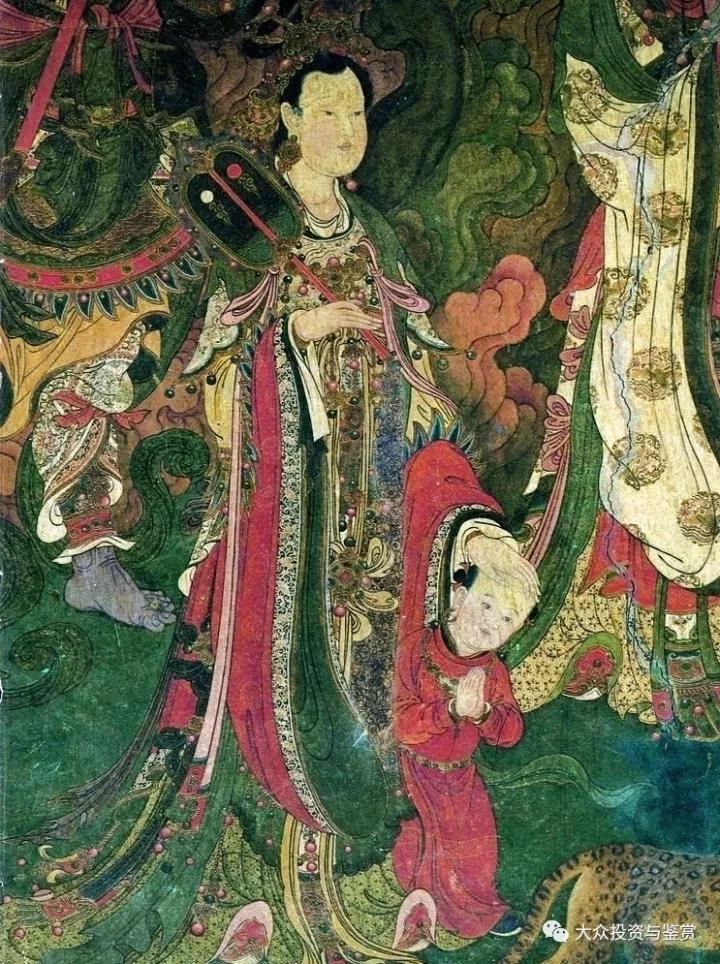 流传后世的精美画作,传统壁画艺术欣赏