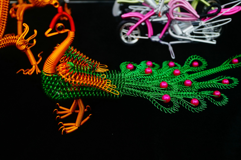 适合制作的手工艺品拿去卖钱,手工工艺品孔雀