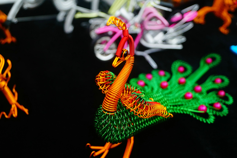 适合制作的手工艺品拿去卖钱,手工工艺品孔雀