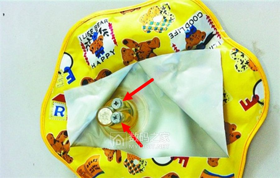 蓄水式热水袋,电热式暖水袋拆解