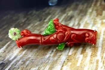 天然红珊瑚串辨别,红珊瑚圆珠珠链怎么辨别真伪