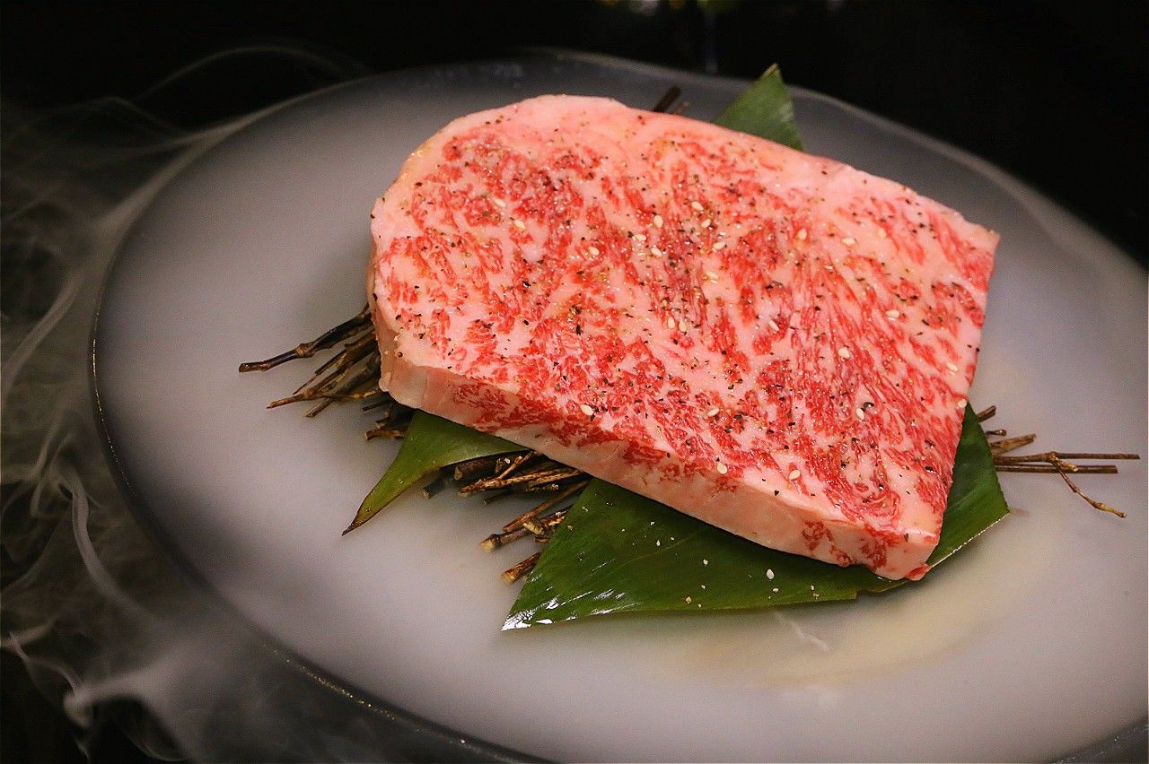 m1级澳洲和牛,美国红标牛肉口感