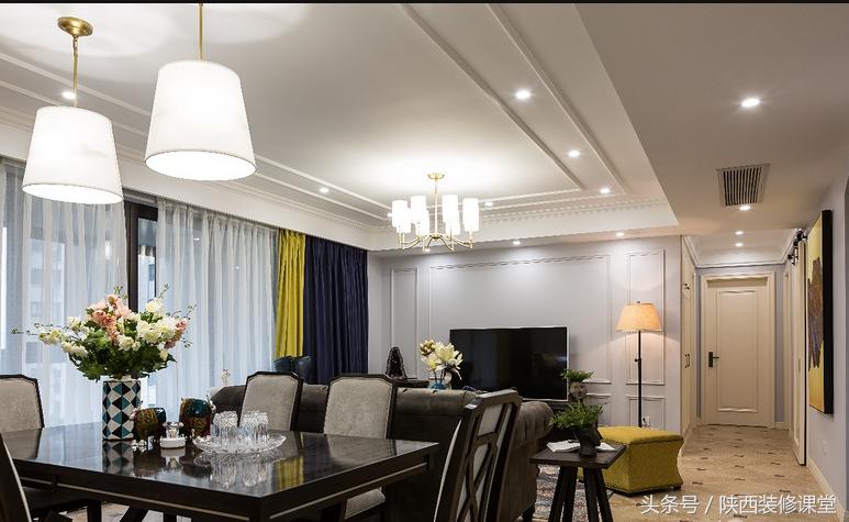 170平四室两厅两卫中式,135平四室二厅二卫轻奢美式