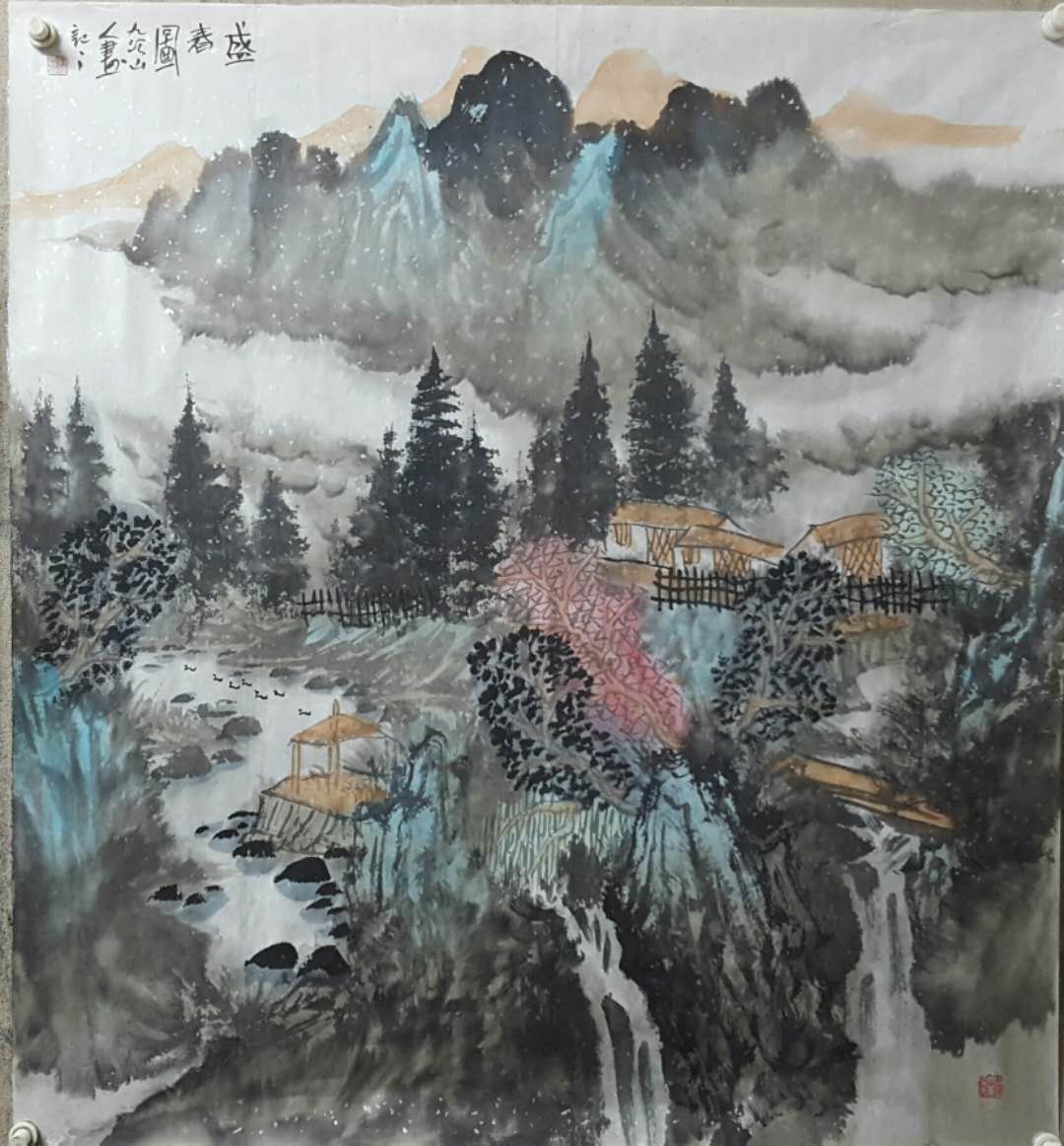 画家刘国恩个人简介,刘国恩画家拍卖