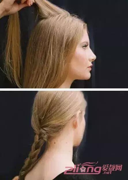 戴皇冠女童花苞头的扎法教程,元气少女花苞头怎么扎短发