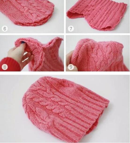 穿旧的毛衣,穿旧的羽绒服千万不要丢