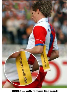 费尔南多托雷斯队长袖标,托雷斯马竞队长袖标