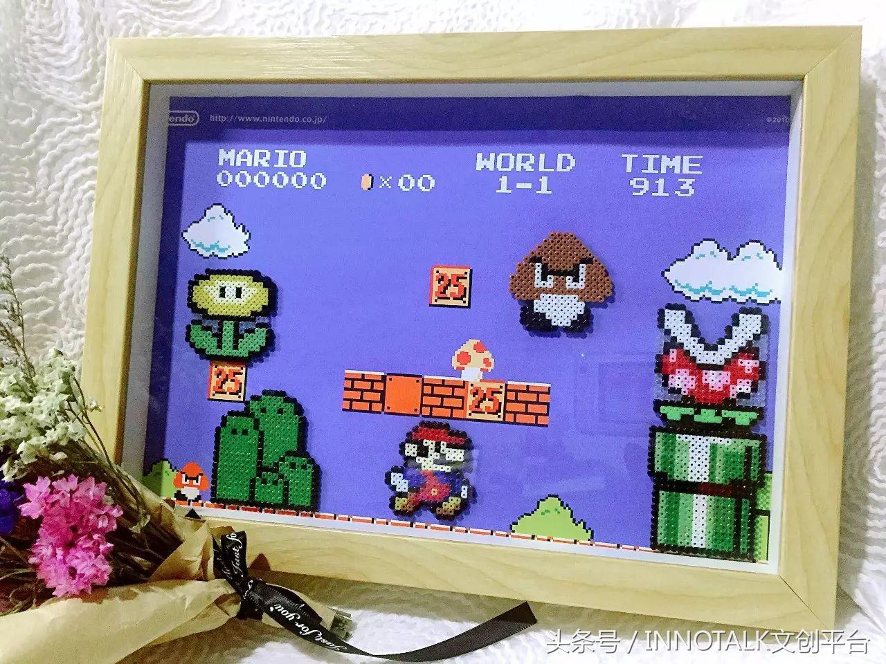 乐高还原超级玛丽,80后的超级玛丽