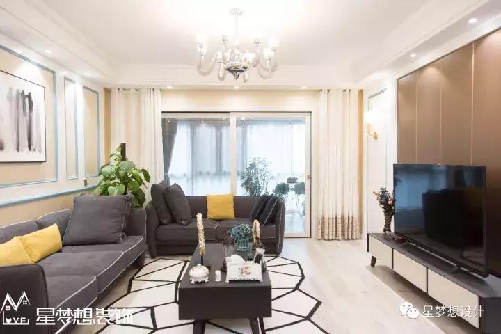 十堰四方新城装修,陌上花开100平装修图