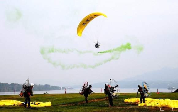 载人动力滑翔伞培训班,动力伞飞行员驾驶证