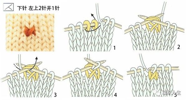 冰条线情人扣围巾教程,情人扣围巾织法教程