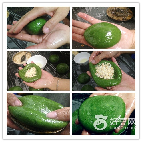 闽南特色小吃大猪粿,舌尖上的美食鼠曲粿