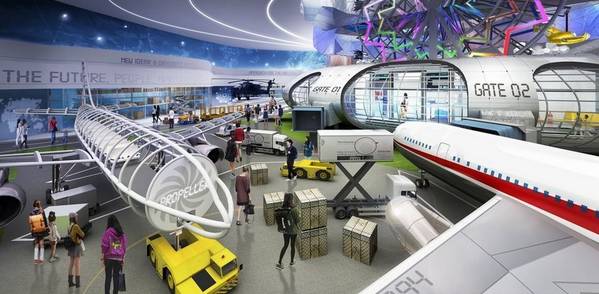 成都航空大世界有哪些景点,游乐场飞机项目一览表