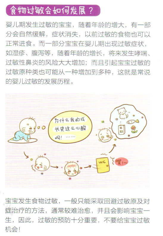 家有过敏宝宝绝对要看的血泪史,过敏体质的孩子过敏图