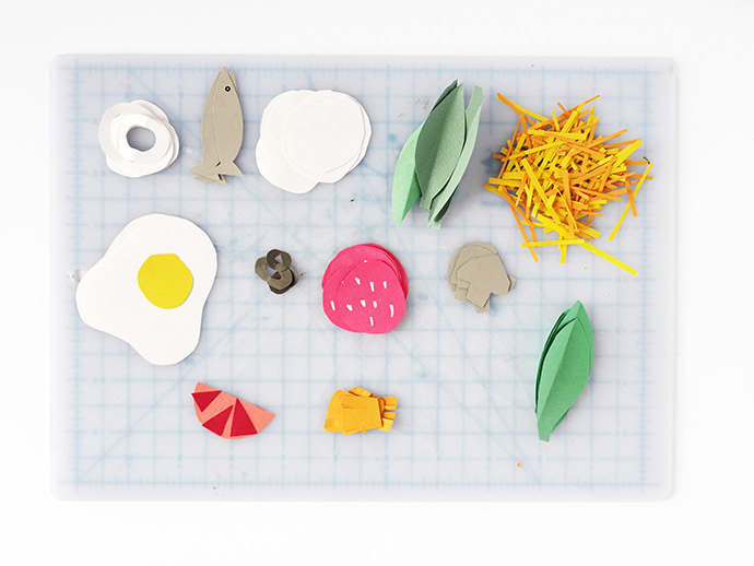 和小朋友一起制作我的家,儿童手工做餐厅披萨