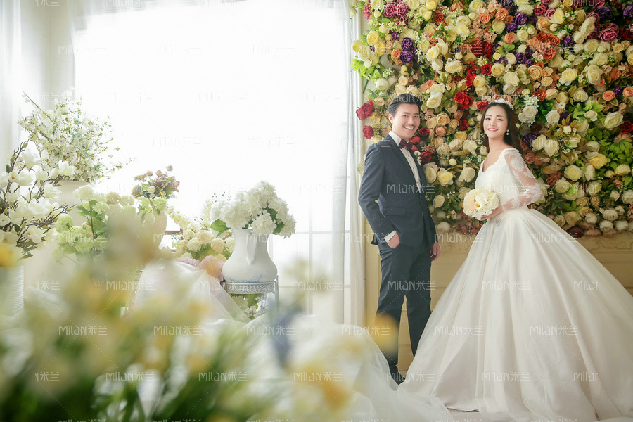 米兰婚纱摄影连锁机构,米兰婚纱摄影艺术照内景