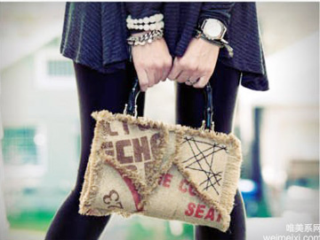 旧衣服改手提包包手工大全,旧牛仔布做手提包