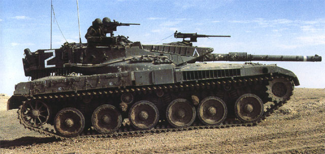 历经数次战争洗礼的以色列“梅卡瓦”主战坦克