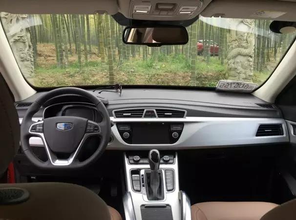 吉利博越试驾16年1.8t中控台,吉利博越试驾车一万公里可以买吗