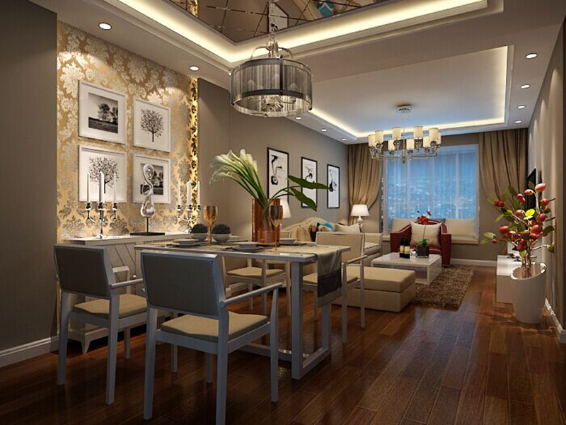 两室两厅小户型的装修效果图,小户型装修60平两居