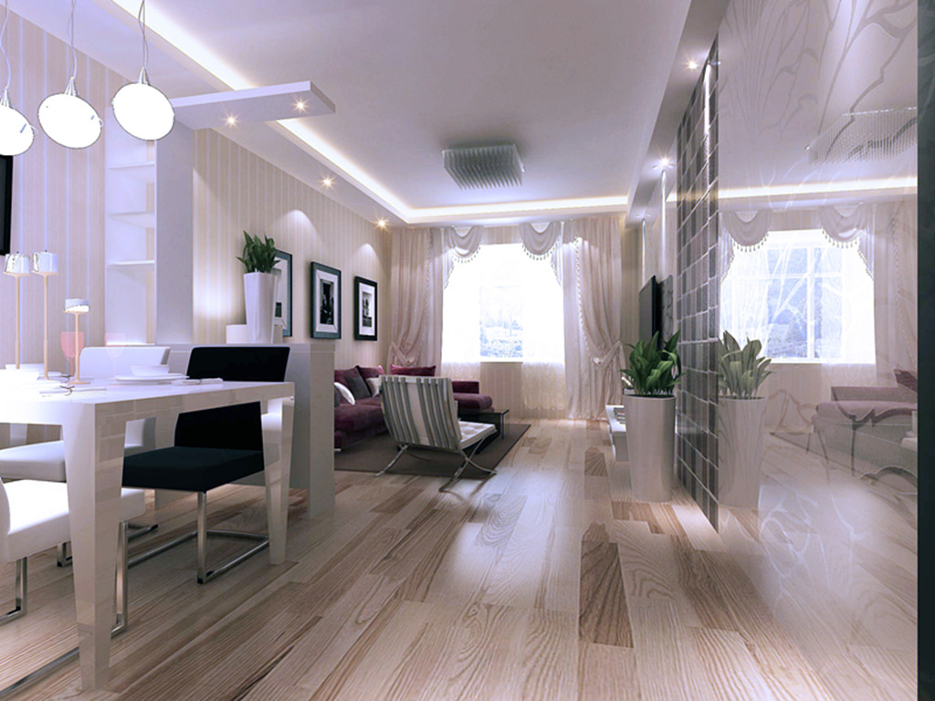 两室两厅小户型的装修效果图,小户型装修60平两居