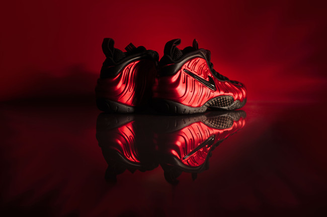 血色妖姬，NikeAirFoampositePro“UniversityRed”美