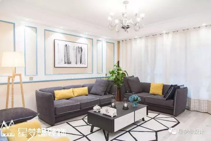 十堰四方新城装修,陌上花开100平装修图