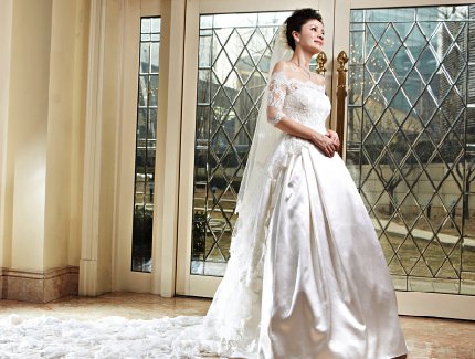 兰玉设计了哪些明星婚纱,为明星设计礼服