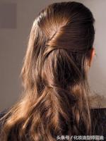 简单新手卷发教程,简单长直发盘发新手教程