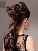 简单新手卷发教程,简单长直发盘发新手教程