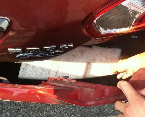 日产奇骏被追尾,日产奇骏追尾