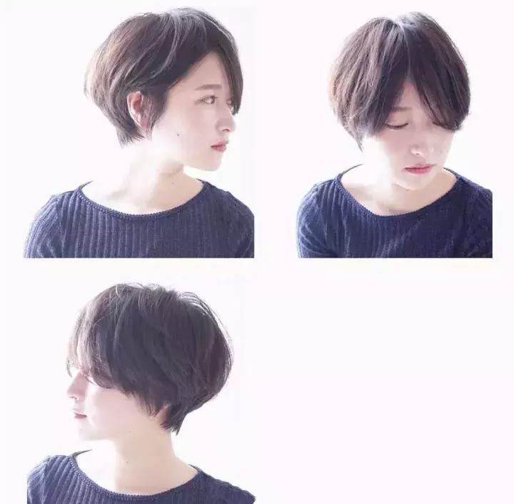 圆脸妹短发显瘦发型设计,圆脸适合什么发型减龄又显瘦