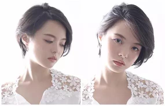 圆脸妹短发显瘦发型设计,圆脸适合什么发型减龄又显瘦