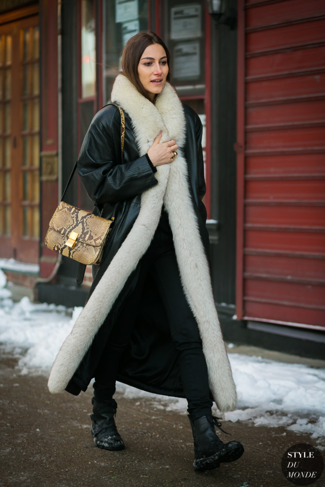 皮草怎么穿不臃肿,皮草穿得臃肿