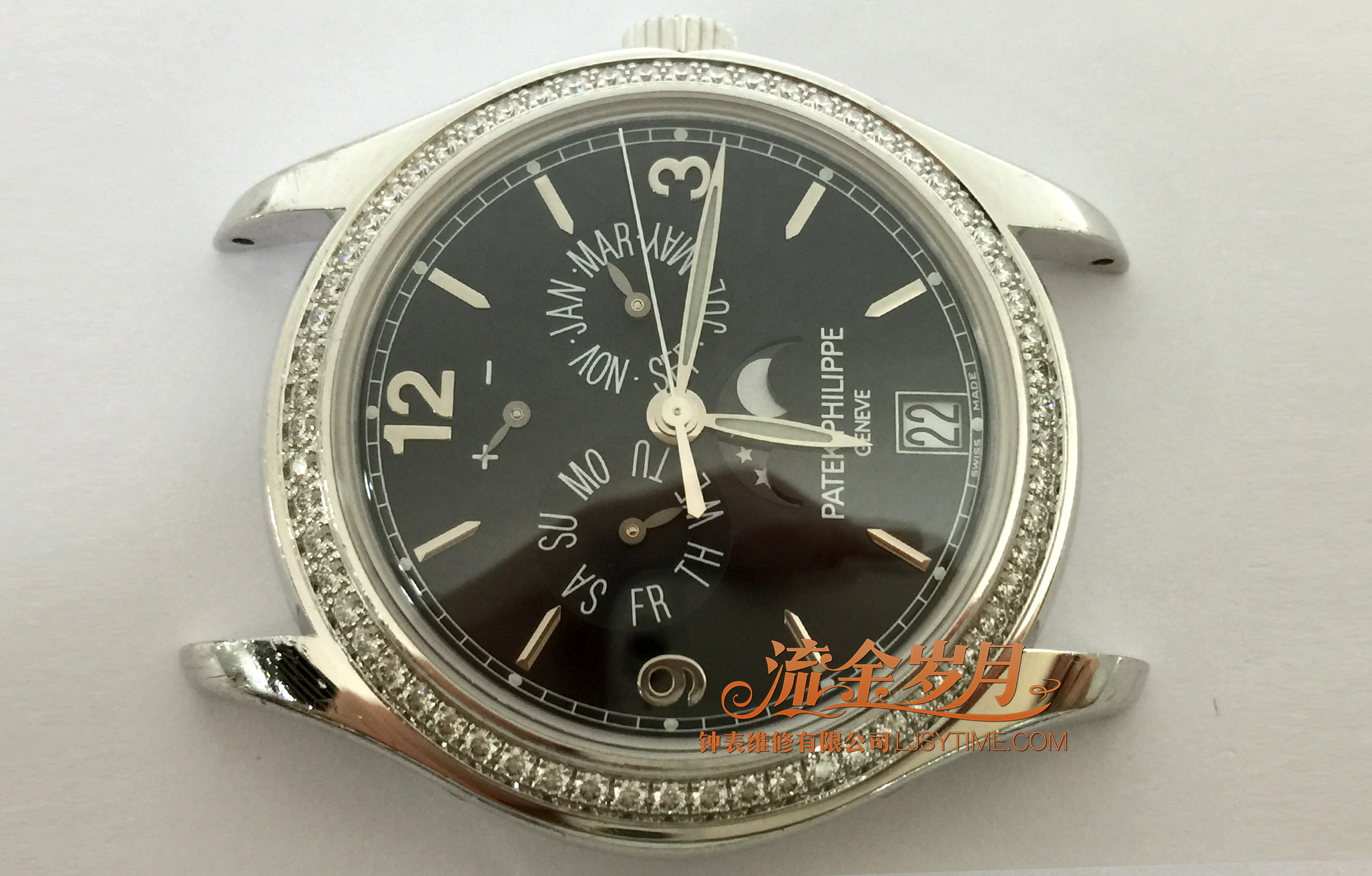 百达翡丽手表破裂怎么修复,百达翡丽烂表复原